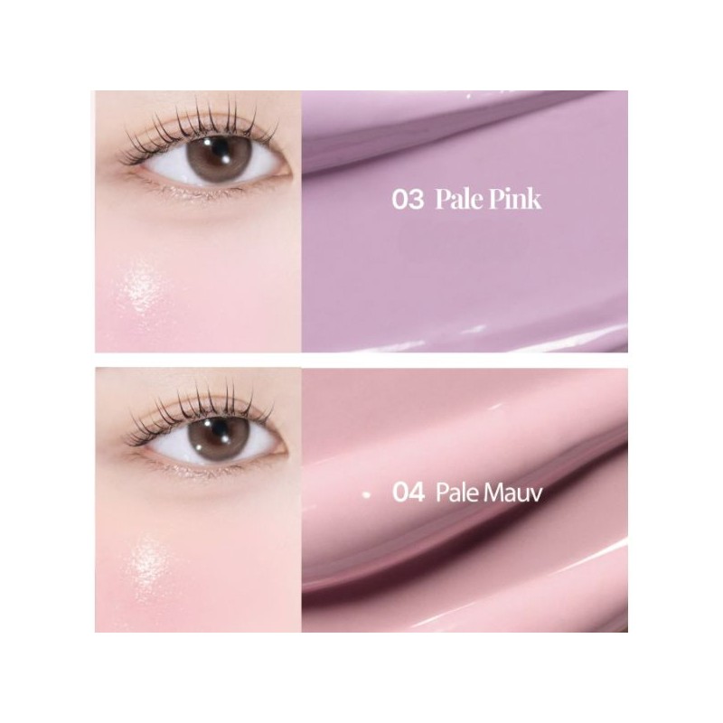 MAUVNING Dewy Pale Cream Cheek 1.8g, Color:02 Pale Blush