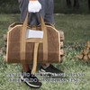 BHD Firewood Fireplace Carrier Logs Tote Holder 20 oz Waxed