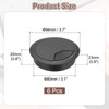 PATIKIL 3 Inch Desk Grommet, 6Pcs Cable Grommet Wire Management