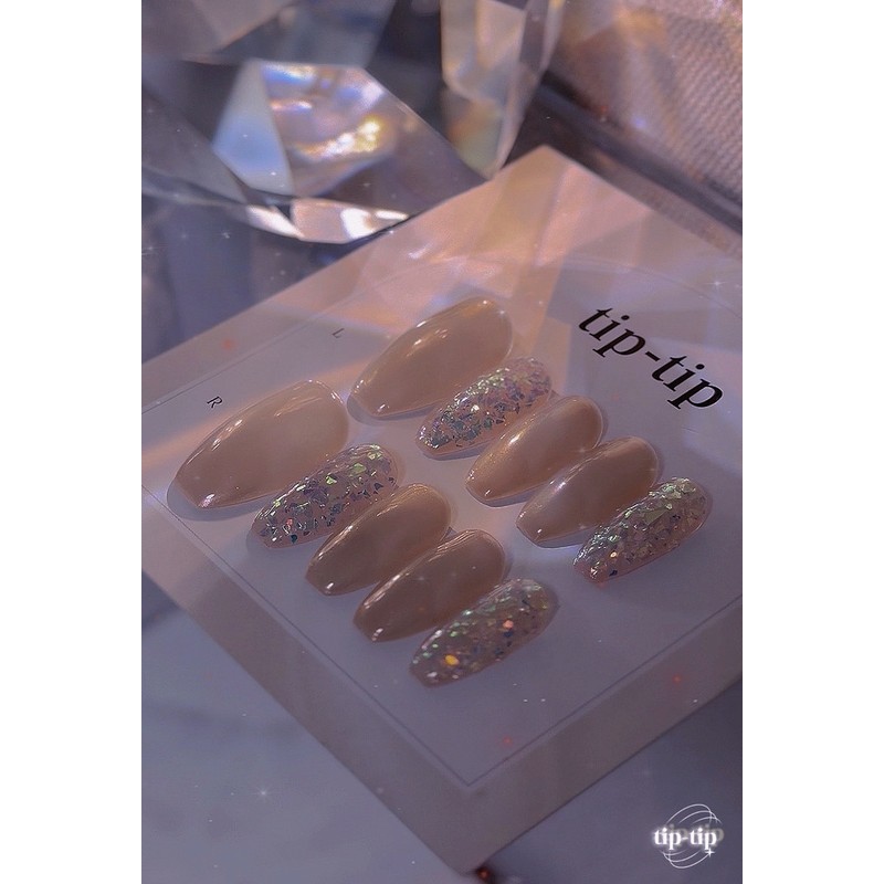 tip-tipnail tip - (Basic) Almond Egg / tip-tipnail tip -