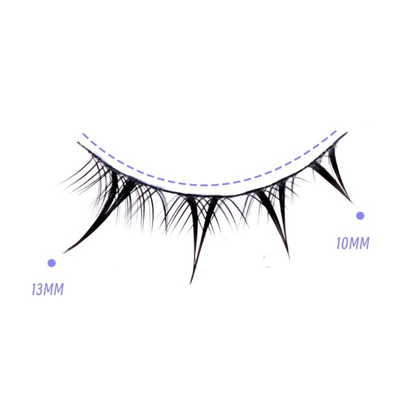 False Eyelashes, Cosplay Makeup Eyelashes, Short Eyelashes, Top Eyelashes, Popular,