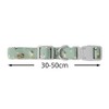 YöL 120cm Lead & Pet Collar With Green Dog Print
