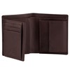 camel active Taiga Men's RFID Portrait Leather Wallet, brown, 004213