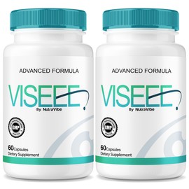 (2 Pack) Viseee Eye Support Capsules – Daily Vision & Focus Formula with Natural Plant-Based Blend for Visual Clarity, Eye Comfort & Screen-Time Support | Easy-to-Swallow Everyday Pills (120 Capsules)