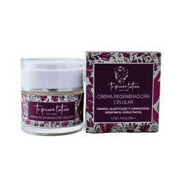 TQL | Crema Regeneradora Celular | Crema hidratante facial | Colágeno | Firmeza y Elasticidad de la piel | Ideal para pieles maduras y dañadas | 60 ml