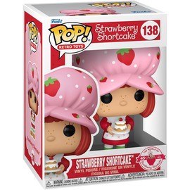 POP Retro Toys: Strawberry Shortcake - Strawberry Shortcake Funko Vinyl Figure (Bundled with Compatible Box Protector Case), Multicolored, 3.75 inches