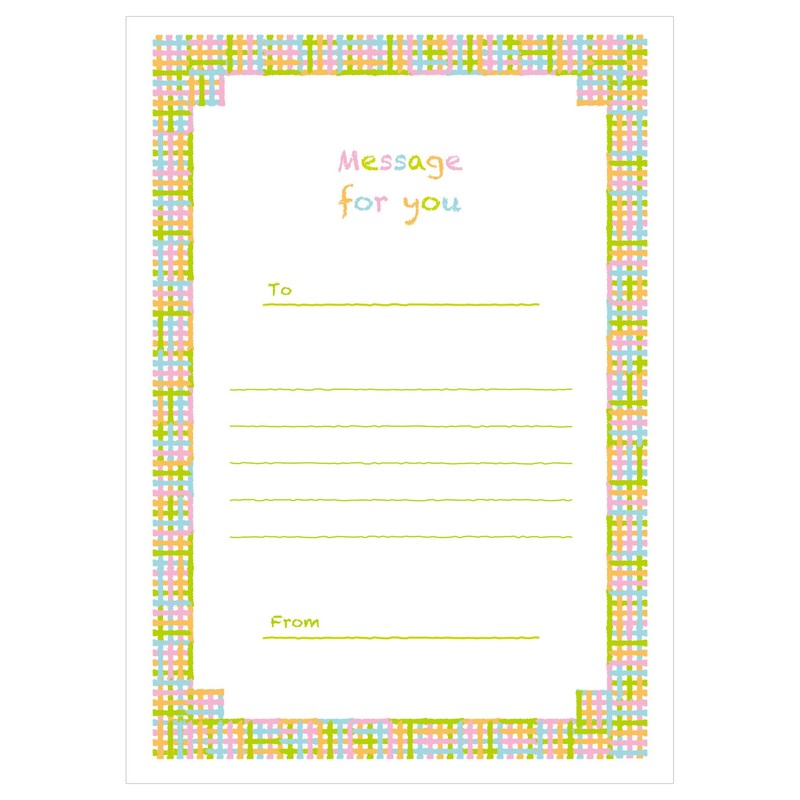 HAKUBA Photo Mount Lance de Postcard Size, 2 Sides (Vertical/Vertical)