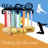 NBEADS Medals Hanger Display Holder Rack, Volleyball Theme Medals Display