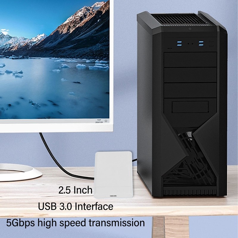 External Hard Drive 2.5 Inch USB 3.0 5Gbps High Speed