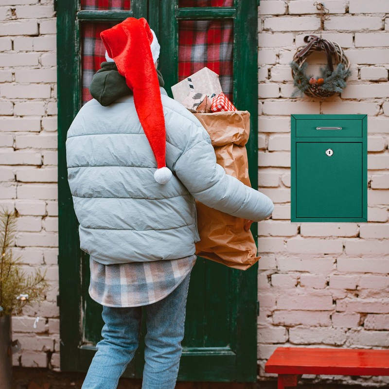 Yaocom Locking Mailbox with Key for Outdoor 12.2 x 8.5