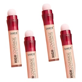 Corrector Liquido High Coverage Saniye Con Esponja R8002
