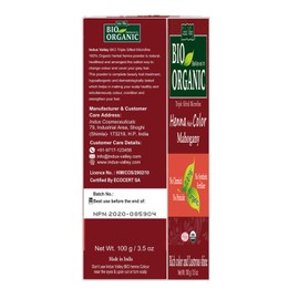 Indus Valley Bio Organic 100% Pure and Natural Henna Hair Colour (Mahgany)