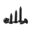 ORANXIN M4 x 12 mm, 50 pieces, carbon steel, round