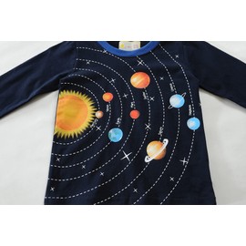 Little Hand Boys Pajamas Planets Pjs Toddler 2 Piece Space Sleepwear Kids Pant Sets Size 7