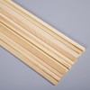 WANYI Pack of 20 Wooden Sticks Square 100 x 5