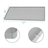 Jacooxi Under Sink Mat 37 x 22 for Kitchen Waterproof,