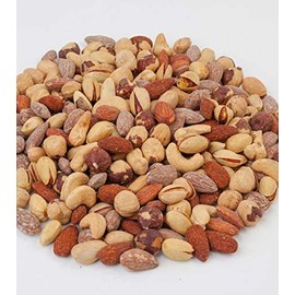 Deluxe Jumbo Roasted & Salted Mixed Nuts Healthy Snacks, 2 Pound Resealable Bag