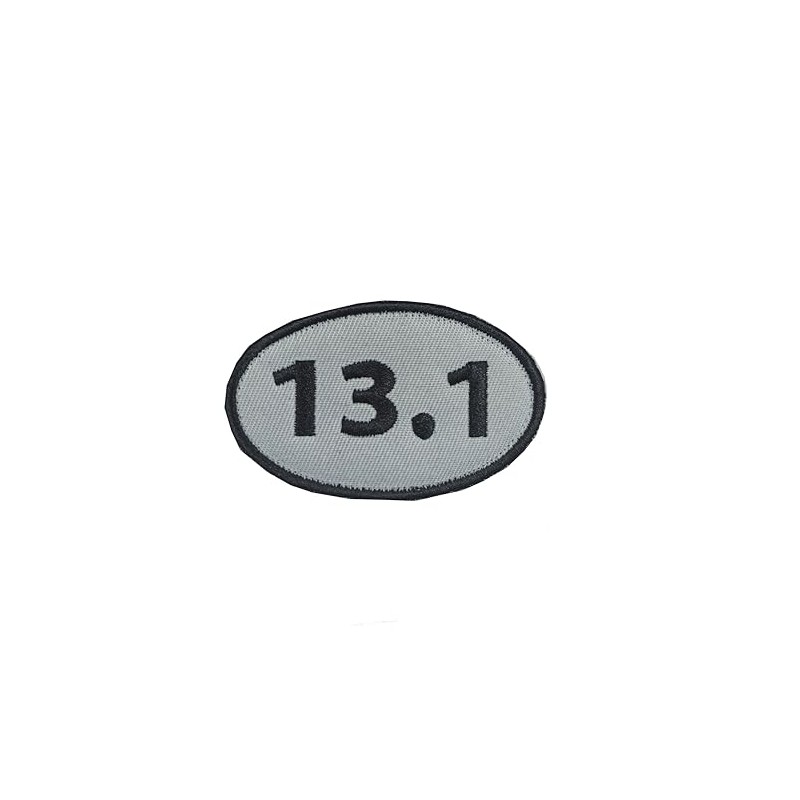 26.2 Marathon Running Patch |Hook & Loop Patch Full Embroidery