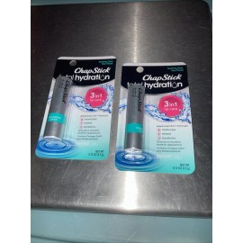 ChapStick 2 ChapStick Total Hydration 3 in 1 Soothing Oasis Lip Care and Balm, Non-Tinted
