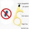 No-Touch Door Opener, 1pcs No-Touch Door Opener Opener Keyring Tool