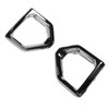 1 Pair Chrome Fog Lamp Bezels 84176753 Left Right Fog