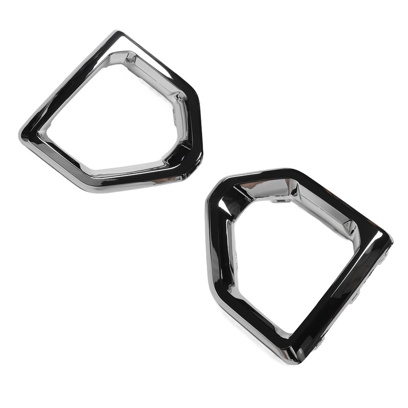 1 Pair Chrome Fog Lamp Bezels 84176753 Left Right Fog