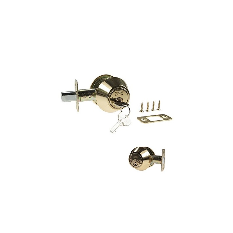 NU-Set Lock | Double Cylinder Deadbolt Keyed Alike Lock &