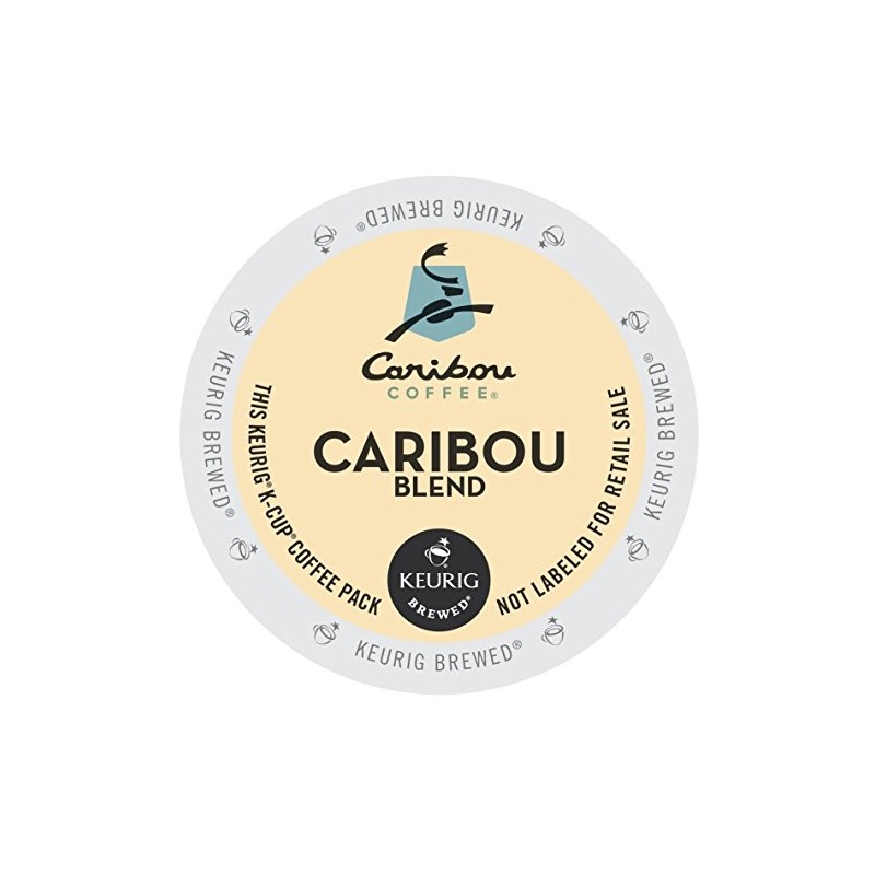 Caribou Coffee, Caribou Blend, K-Cup Portion Pack for Keurig K-Cup