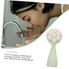 Baluue 3pcs Face Washing Brush Dual-sided Facial Cleansing Tool for