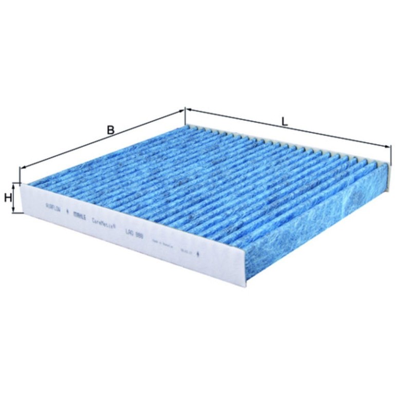 MAHLE LAO 888 Innenraumfilter, 1 Stück (1er Pack)
