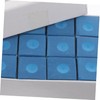 OHPHCALL Professional Billiard Chalk 12 Cubes Snooker Chalk Bulk Supplies