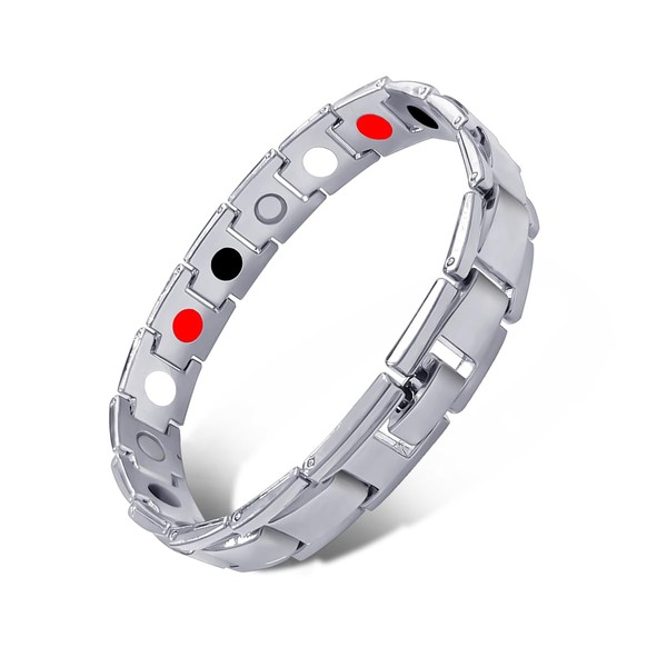 Magnetic Therapy Bracelet, 1 Pcs Ultra Strength Magnetic Bracelet for