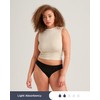 saalt Seamless Thong Period Underwear - Light Absorbency - Comfortable,