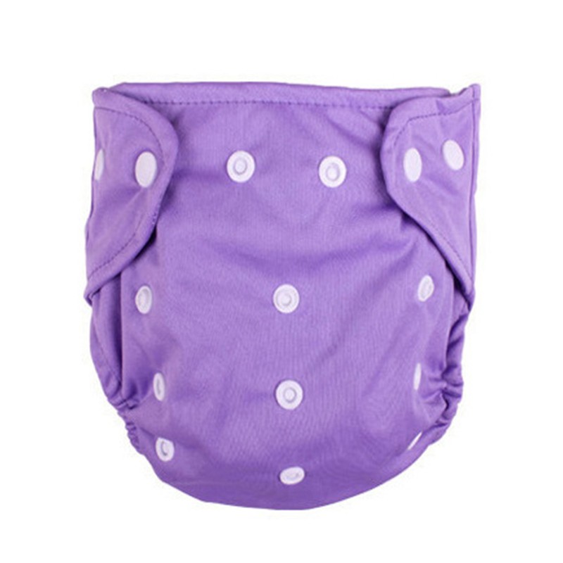 6PCS Baby Cloth Diapers Adjustable Washable Reusable Soft Breathable Infant