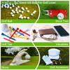 Golf Ball Pouch,Golf Tee Bag Tee Holder Bag,Leather Golf Ball