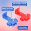 Pack of 100 Junction Connectors, Power Thief Car Red and