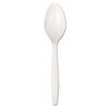 Boardwalk SPOONMWPSCT Mediumweight Polystyrene Cutlery, Teaspoon, White (Case of 1000)