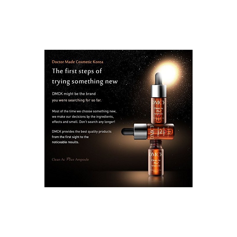 DMCK Clean Ac Plus Ampoule 3pcs (Ac + Hydration +