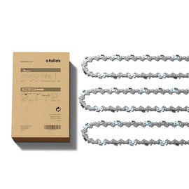 '3 Tallox Saw Chains 3/8 Inch 1.3 mm 62 TG 45 cm