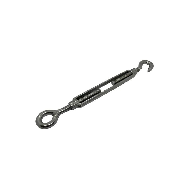 Rope Tensioner Eyelet Hook Stainless Steel V2A 304 M10 Turnbuckle