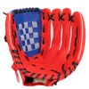 PU Leather Baseball Glove Practicing Training Competition Gloves for Children(Red