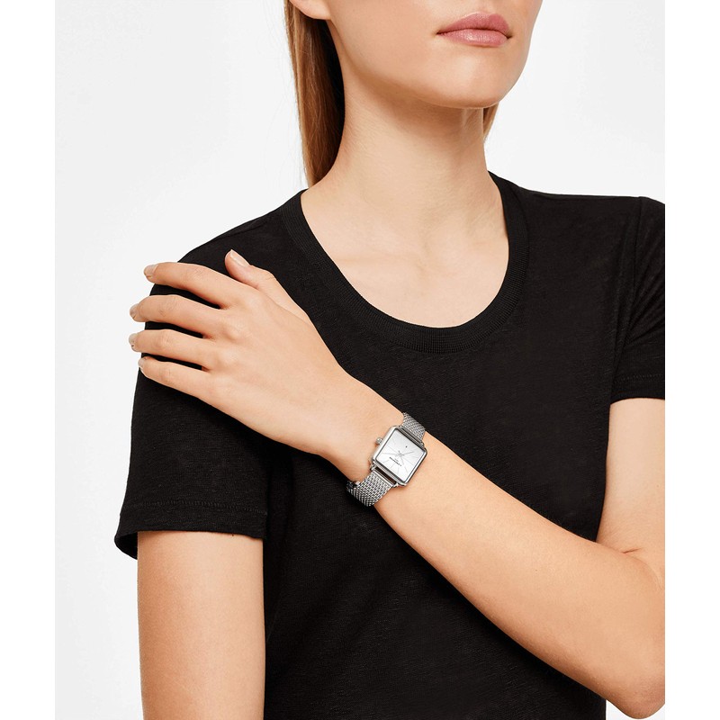 Liebeskind Damen Analog Quarz Armbanduhr mit Edelstahlarmband LT-0150-MQ