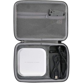co2CREA P-TOUCH CUBE PT-P710BT Hard Case Bag Compatible with Brother Peatouch Label Writer (PT-P710BT Case)