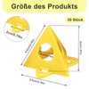 Pyramid Stand, 30 Pieces Yellow Cone Stand Paint Stand, Painter's