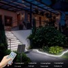 echosari 32.8Ft Solar Strip Lights Outdoor, IP68 Fully Waterproof LED