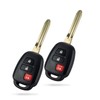 Extra-Partss Remote Car Key Fob Replacement for 2012 2013 2014