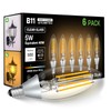 Eastiya Dusk to Dawn Outdoor LED Light Bulb, 5W Equivalent