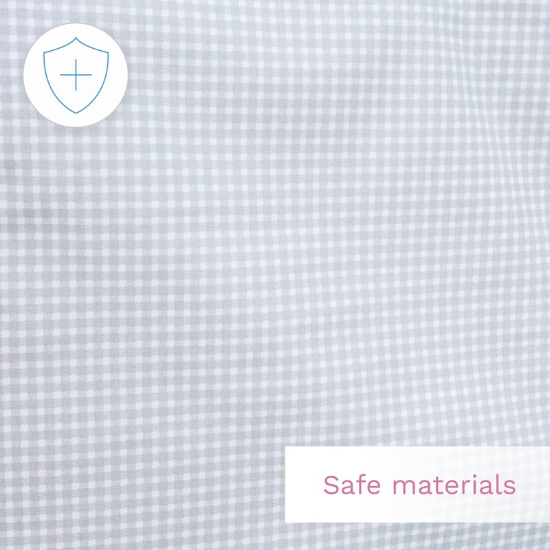 Mosquito Netting Canopy Drape Only Fits Crib, Moses Basket (Hearts