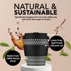 Ecoffee Cup 808 002 Reusable Eco Friendly 240ml Cup Saucer
