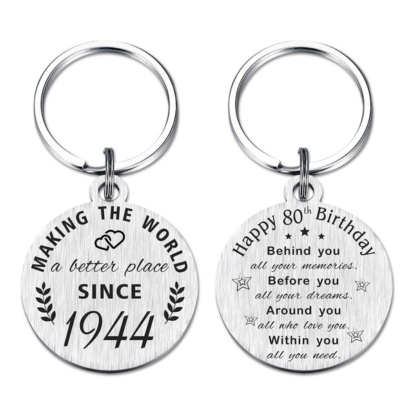 ABNTY 80th Birthday Gifts for Women, Born in 1944 Birthday